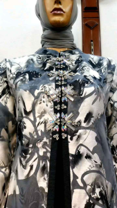 GAMIS CARDIGAN BURNOUT PRINT: PILIHAN MODIS DAN NYAMAN UNTUK ACARA