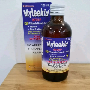 Myteekid 120mL Syrup CGF + Taurine+ Zinc+ Vit A +Vit D3 + B Vitamins + Lysine for Kids