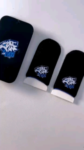 Gratis Box Kaleng - Sarung Jempol Gaming FF Jari Gaming Anti Keringat Finger Sleeve Premium