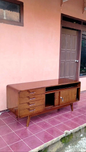 BUFET RETRO KAYU JATI