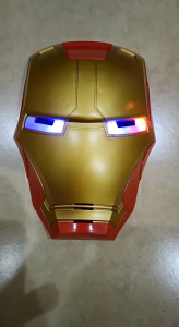 NEW IRON MAN MASK WITH LED LIGHT