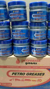 Grease Multi Purpose Gemuk Stempet Petroasia PerDus Isi 24 Pcs Warna Biru 100gr Pelumas Serbaguna