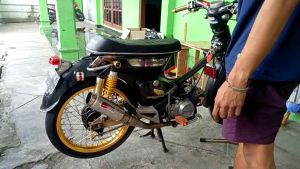 Bisa COD Bayar Di Tempat Knalpot CLD Monster All Supra X 125 Karisma Revo Absolute Blade