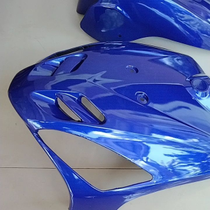 Paket Cover body depan yamaha mio Sporty biru