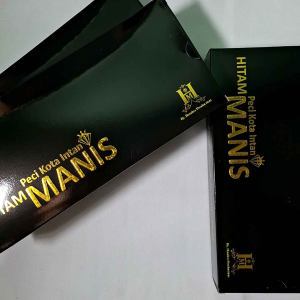 Peci Hitam Manis AC Silang Songkok Nasional Beludru Halus