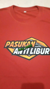 Kaos Pria Pasukan Anti Libur: Kaos Cowok Kekinian & Kata-Kata Inspirasi
