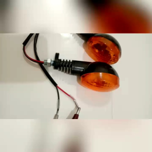 Lampu Sein KLX W175 Ninja 250 Karbu HITAM ( MIKA KUNING ) SEN KLX SUPERMOTO