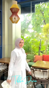 DRESS GAMIS ADA JUMBI MODE TIFFA TERBARU BY KAYYANI 100%ASLI REAL