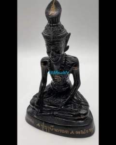 R202 Phra Lersi Narod Bucha statue 5 inches Buddhism thai amulet Bucha