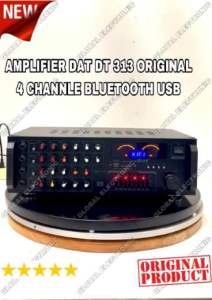 Amplifier Karaoke DAT DT 313 / 303 Original Profesional Digital Audio Amplifier USB / Bluetooth