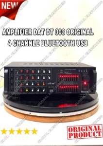 Amplifier Karaoke DAT DT 303/313 Original Profesional Digital Audio Amplifier USB/Bluetooth