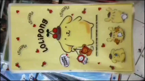 Plastik Bingkisan Snack Lolipong / Plastik Ulang Tahun (10lmbr)