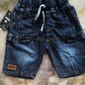 Baran//Celana Pendek Jeans Anak 1-8 Tahun//Celana Jeans Anak Full Katun
