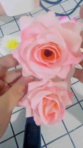 กิ๊บติดผมดอกกุหลาบเซท 2 ดอก