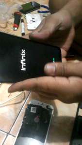 lcd tc hp Infinix Hot 9 Play X680 X680B X680C ori cabutan normal