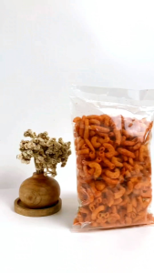 SNACK KILOAN MAKARONI BANTET PEDAS MANIS 250 GRAM | CEMILAN MURAH MAKASSARR