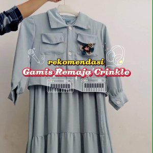 Gamis Remaja Crinkle