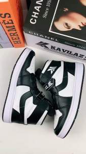 KAVILAZ true style yourself Sepatu Boots kids velcro model jrdn10/sepatu sekolah anak laki laki perempuan size 30-41 Sepatu Pu Leather Hitam Abu Merah - Lazada