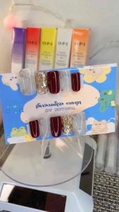 [เล็บปลอมสีเจลแท้ งานยาวกลางลายสวยๆสวยหรูดูแพง]