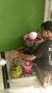 mesin harumanis gulali twister/mesin kembang gula kapas. besar diameter loyang 60cm