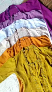 Kebaya Crinkle Airflow Payet Cantik & Kebaya Dewasa Murah