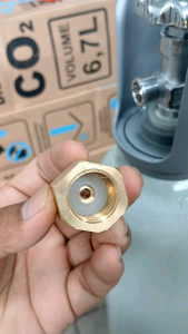 sambungan co2 ke co2 (drat dalam co2 + drat luar co2)