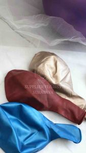 [1PACK 10 INCH ISI 50 BIJI] BALON KARET LATEX METALIK 10 INCH ISI 50 BIJI 2.2GSM DOUBLE CHROME METALLIC DEKORASI BALON