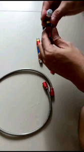 Selang Rem Depan 95cm Model PSI Carbon Thailand Universal