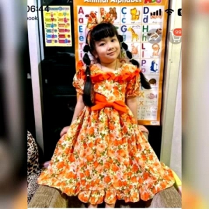 ชุดทองกราวคอบัวแขนตุ๊กตาเด็กชายระบายลายดอก - ชุดทองใหม่ที่สุดท้าย