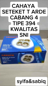 SETEKER T ARDE CABANG 4 CAHAYA ( 4 in 1) SC 394
