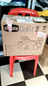 Chicco GoFit Plus Isofix Booster Car Seat Big Kid Booster Seat 4 Years to 12 Years Old (97cm to 145cm) Free Seat Protector