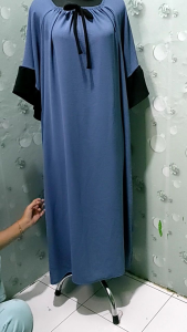 Daster Lalisa Viral jumbo / Homedress KekinianBaju Tidur wanita moderenCringkle polos