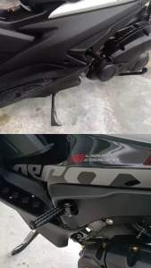 NVX155 V1 V2 REAR FOOTREST SET PIJAK KAKI