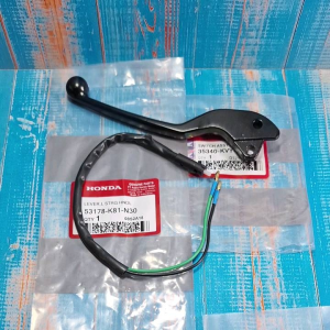 Black Paket handle handel kiri plus switch rem kiri honda vario 150 new beat new bwat deluxe scoopy