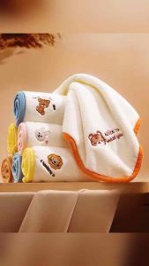 儿童洗脸小毛巾 (1套5件) Childrens Face Wash Towel   #小宝宝流口水小朋友在外玩耍流了满头汗✨. 擦擦嘴、擦擦手、擦擦脸.让小宝宝干爽舒适😍.