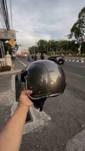 HELM BOGO LIST CROME DEWASA SNI KASTAHELM