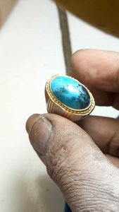 Bacan Doko Asli Ring Titanium: Bahan & Desain Unik