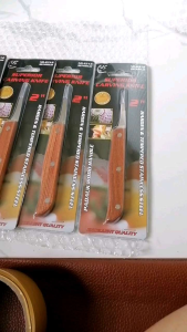 Rhino(แรด)​แท้!! มีดแกะสลัก มีดคว้านผัก ผลไม้ ขนาด#2นิ้ว  มีดกรีดผัก ผลไม้ ออกแบบเป็นพิเศษ สวยงาม ใบมีดแข็งแรง คมดีใช้ดี ใช้ทน คุณภาพดี คุ้ม