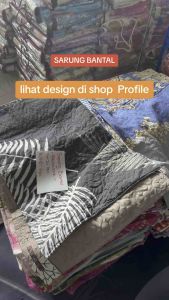 Cheap Home & Living Bedsheet Pillow Case Cotton Patchwork Reject Sarung Bantal Budget Harga Borong