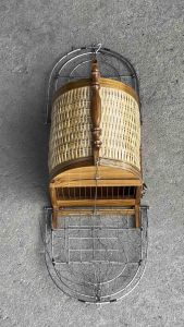 เพนียดต่อนกคุ้ม 2ทาง พับได้พกพาสะดวก สวยทนทานใช้ง่าย