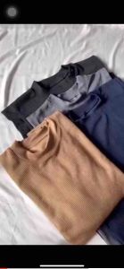 Inner dres panjang tanpa lengan gamis inner lekbong panjang bahan knit premium