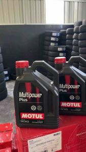 MOTUL Multipower Plus 0W-20 High-Performance Engine Oil 4L with Drain Plug Washer