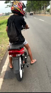 KNALPOT FIZ R FORCE ONE STANDAR RACING SUARA GARING