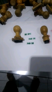 stempel voucher stempel kuota internet gb gagang kayu karet flash tinta bisa di isi ulang