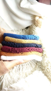 Peci Rajut Manual Yaman Motif Hadramaut Polos Untuk Haji HAND MADE Perlengkapan Sholat