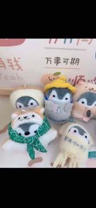 【TERESA】A160 Japanese Penguin Plush Keychain | Rantai Kunci Plush Penguin Comel Gaya Jepun | 日系可爱企鹅毛绒钥匙扣