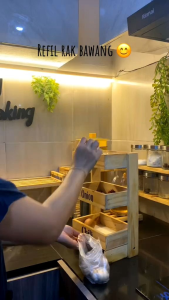 Rak Bumbu Dapur Susun/Rak Bawang/Rak Serbaguna