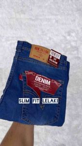 [NICE FASHION] HOT SALE Seluar Jeans Lelaki Mens Jeans Slim Fit Denim Pants (Ready stock)