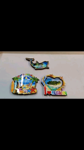 Palawan Colourful Wooden Ref Magnet - 2D Design Souvenir for Philippines Travel and Decoration