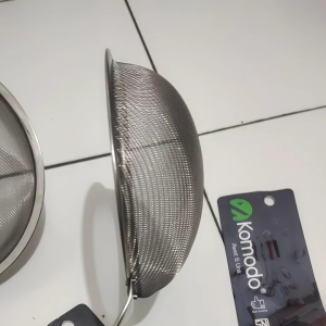 serok stainless steel SEMERU KOMODO/saringan minyak halus stainless steel